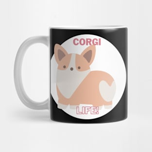 Corgi Life - Heart Butt Mug